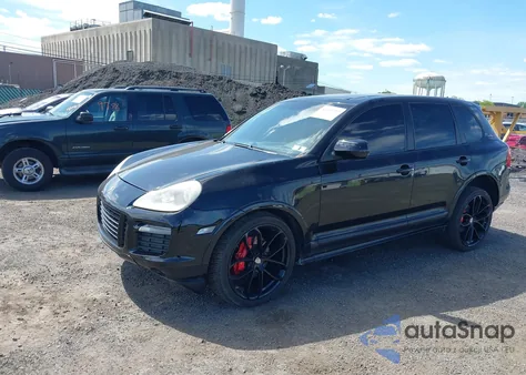 2009 Porsche Cayenne Gts z USA, uszkodzony, nr VIN WP1AD29P59LA62914